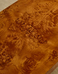 Vintage Elm Burl Coffee Table In the Manner of Willy Rizzo