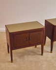 Pair of Italian Mid-Century Bedside Cabinets Attributed to Paolo Buffa (c. 1950s)
