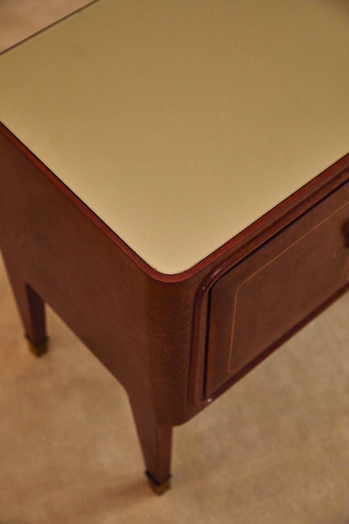 Pair of Italian Mid-Century Bedside Cabinets Attributed to Paolo Buffa (c. 1950s)