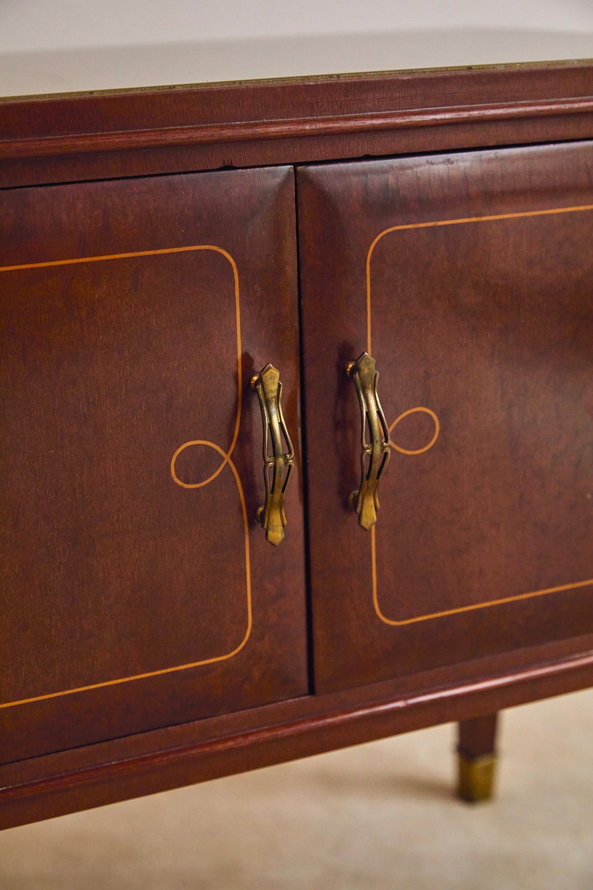 Pair of Italian Mid-Century Bedside Cabinets Attributed to Paolo Buffa (c. 1950s)