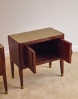 Pair of Italian Mid-Century Bedside Cabinets Attributed to Paolo Buffa (c. 1950s)