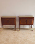Pair of Italian Mid-Century Bedside Cabinets Attributed to Paolo Buffa (c. 1950s)