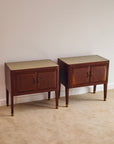 Pair of Italian Mid-Century Bedside Cabinets Attributed to Paolo Buffa (c. 1950s)