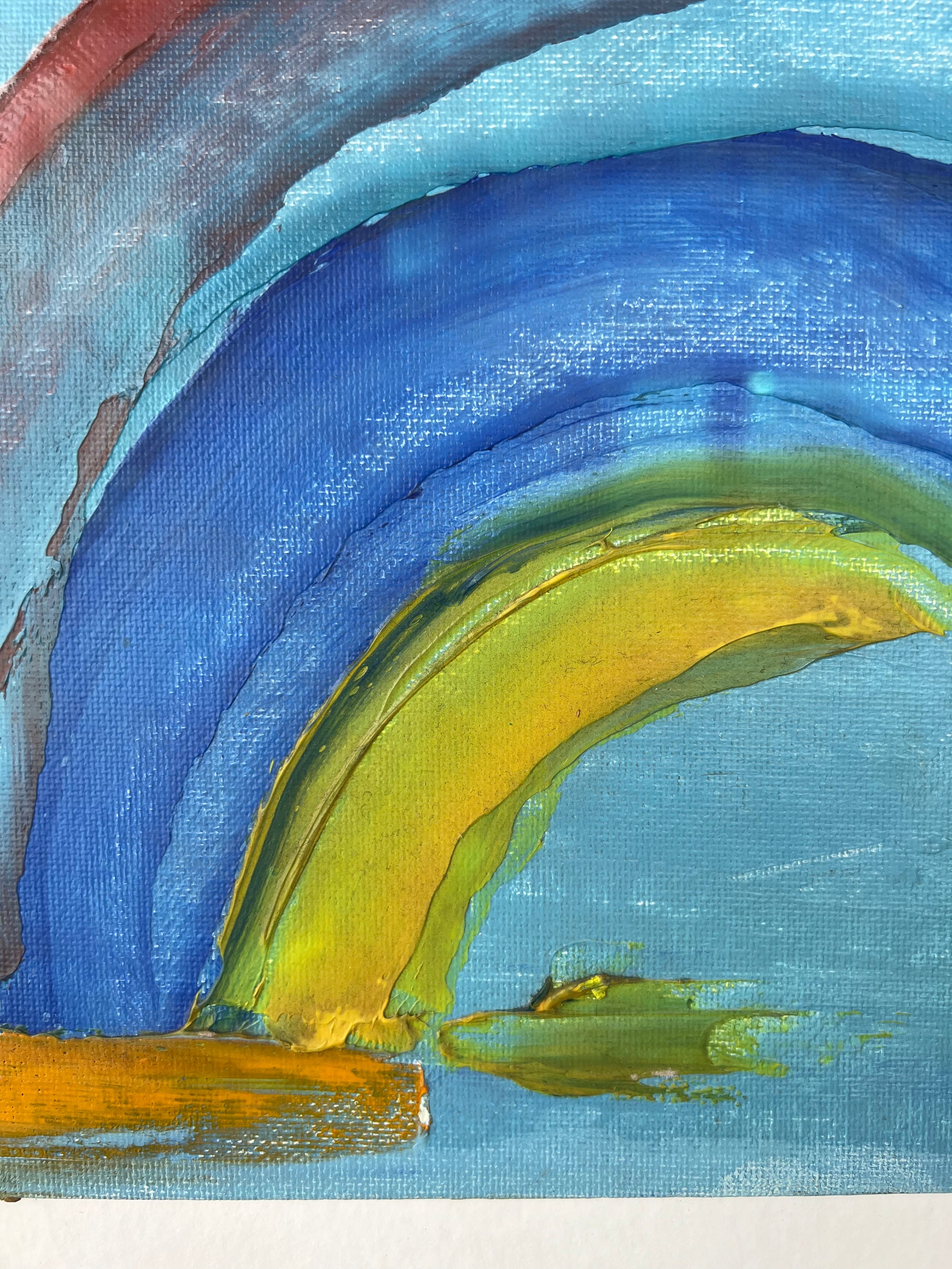 “Rainbow” painting by A. Grant
