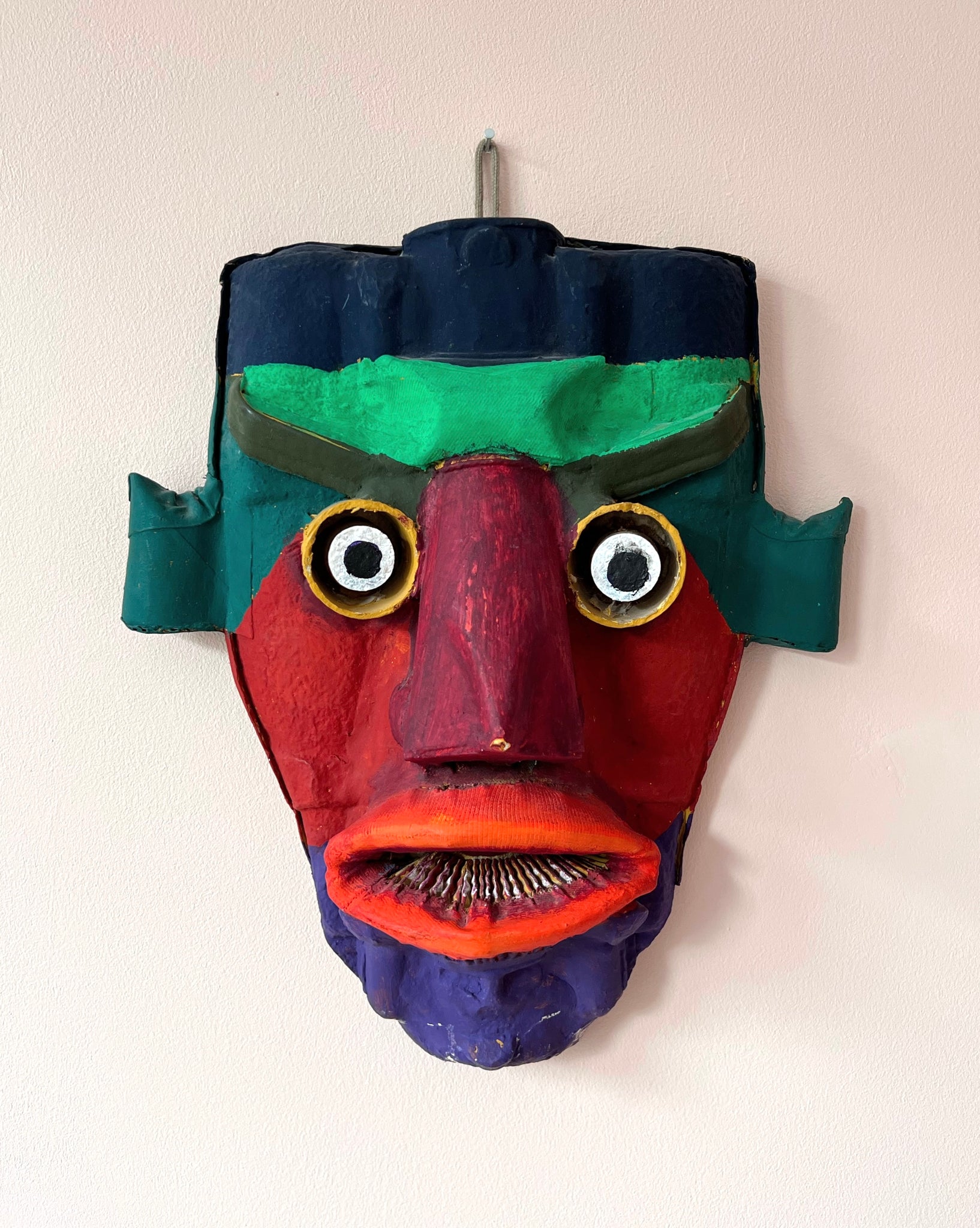 Sculptural Wall Hanging Mask