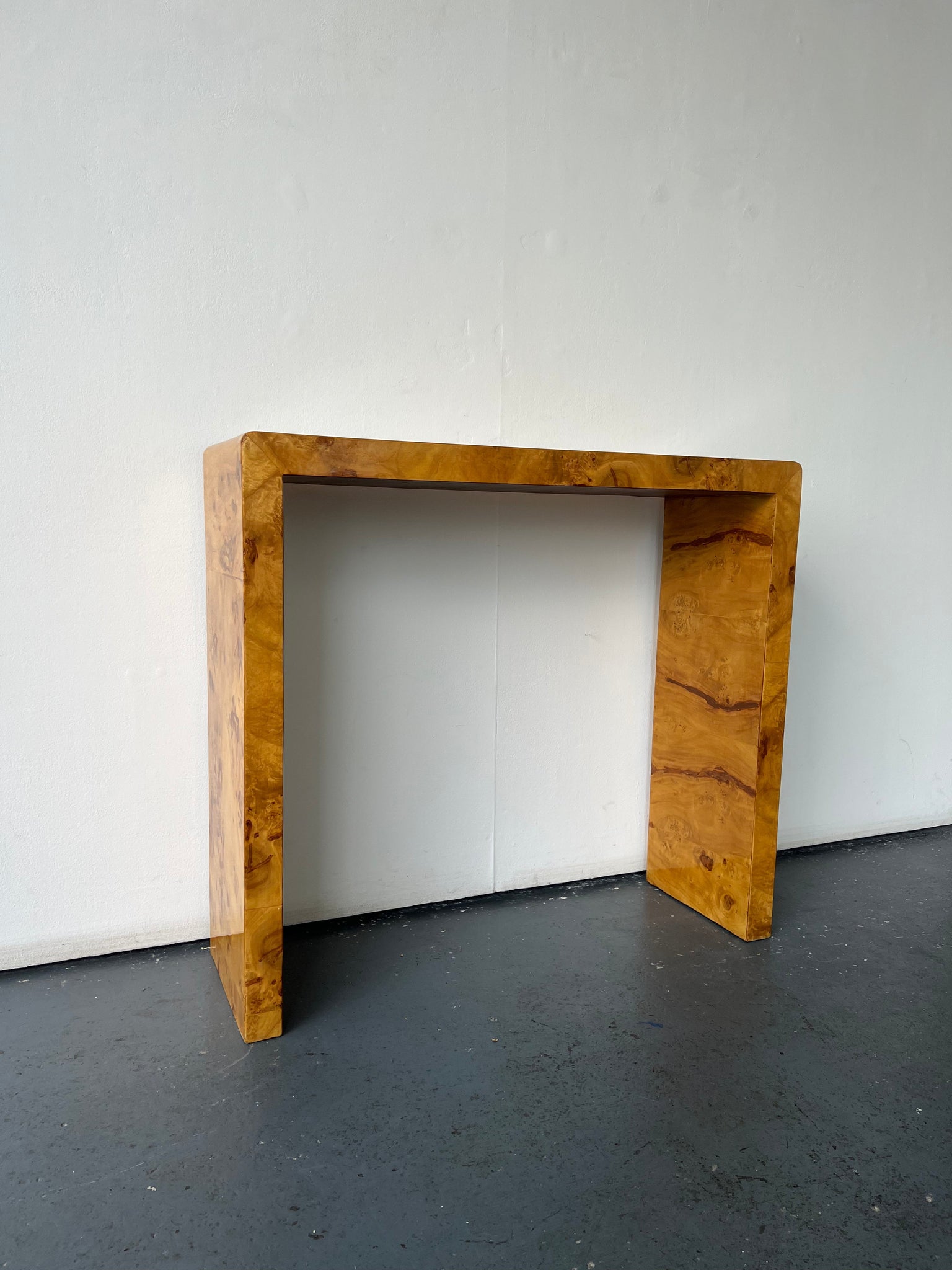 Burl Console Table - On Hold
