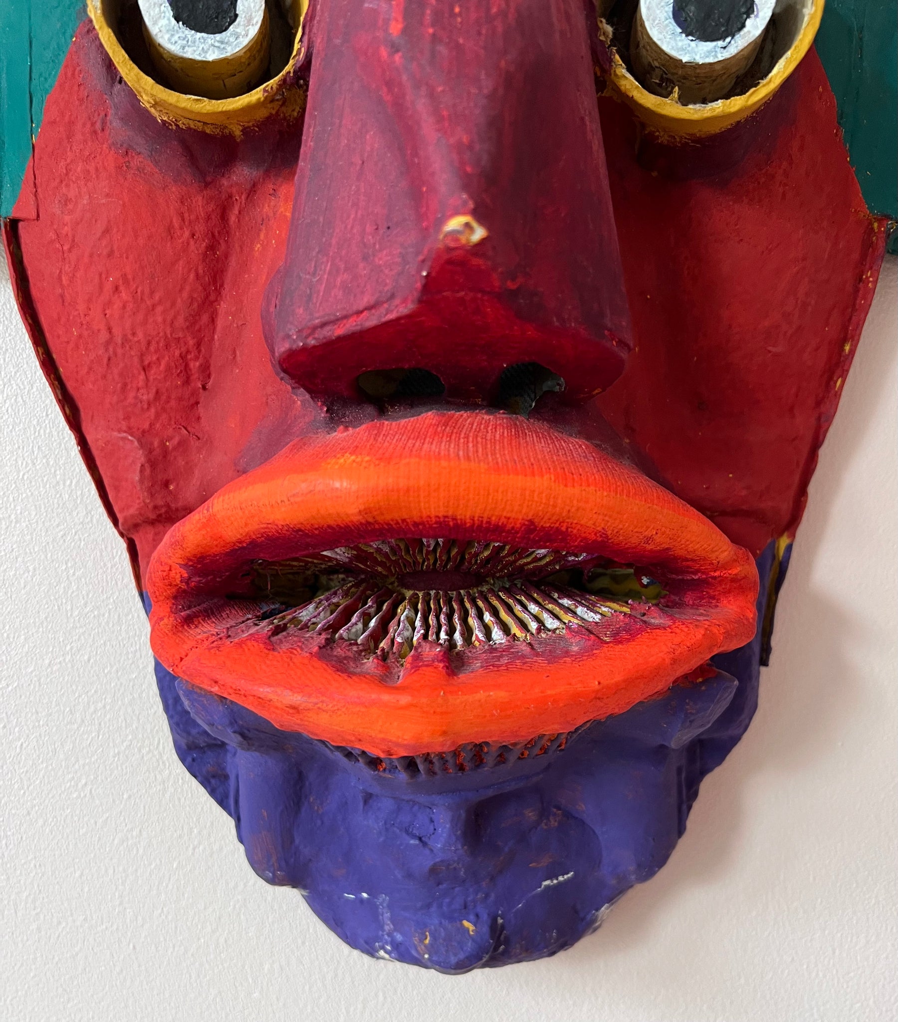 Sculptural Wall Hanging Mask