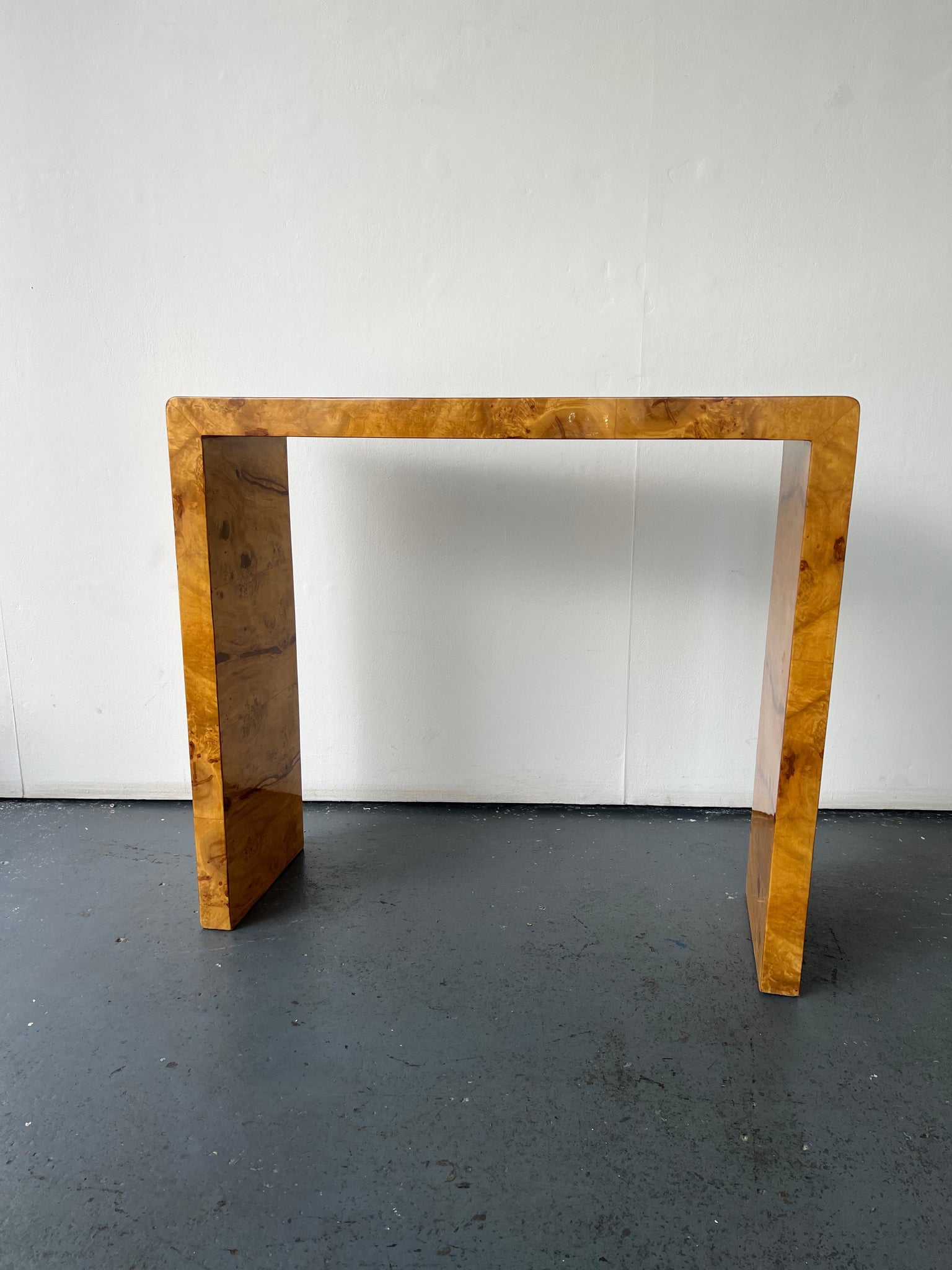 Burl Console Table - On Hold